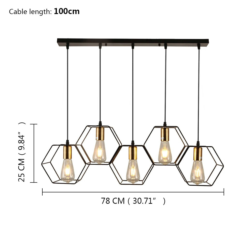 'Honeycomb' Chandelier