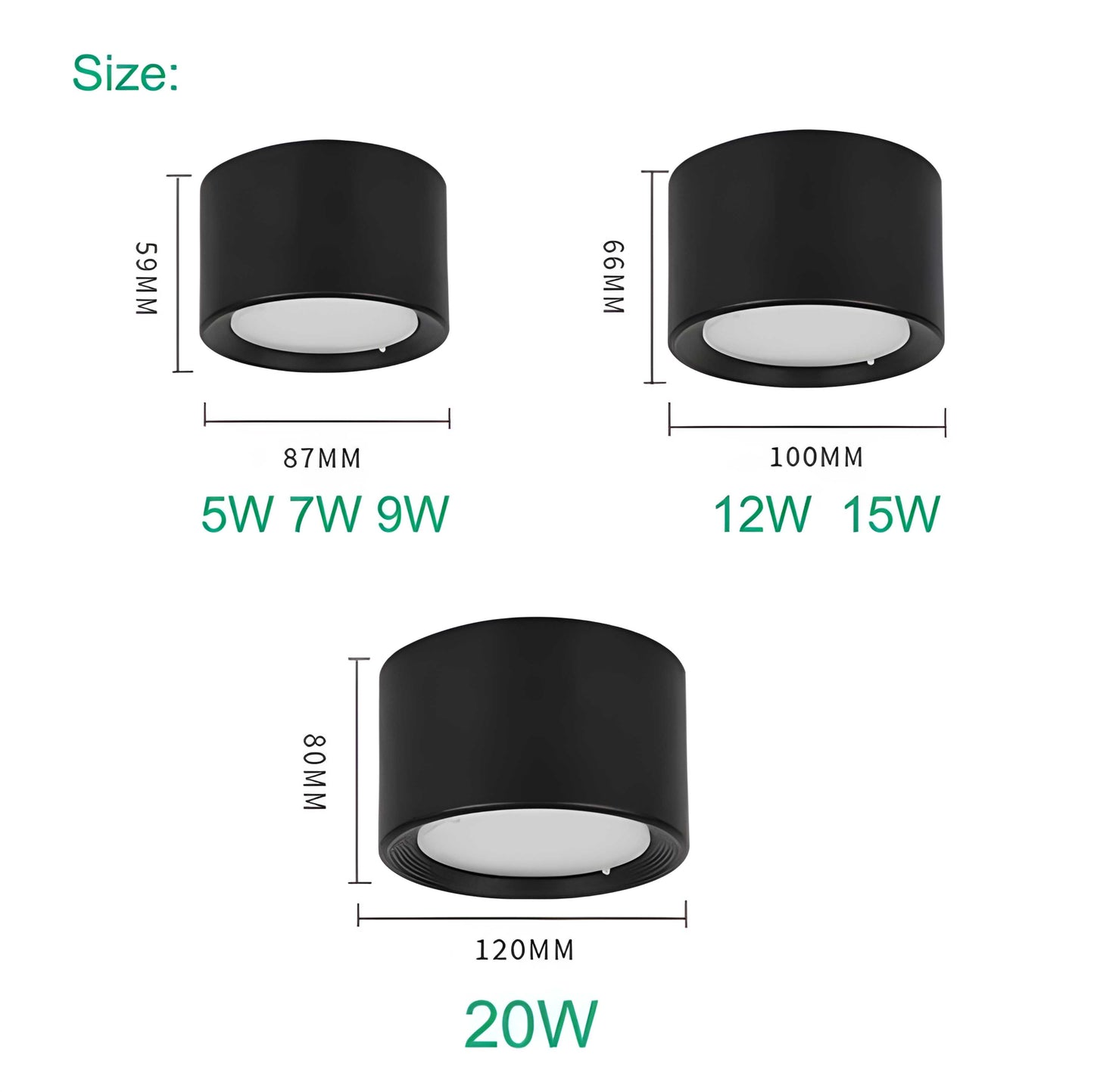 'Step Off' LED Surface Mounted Spotlight