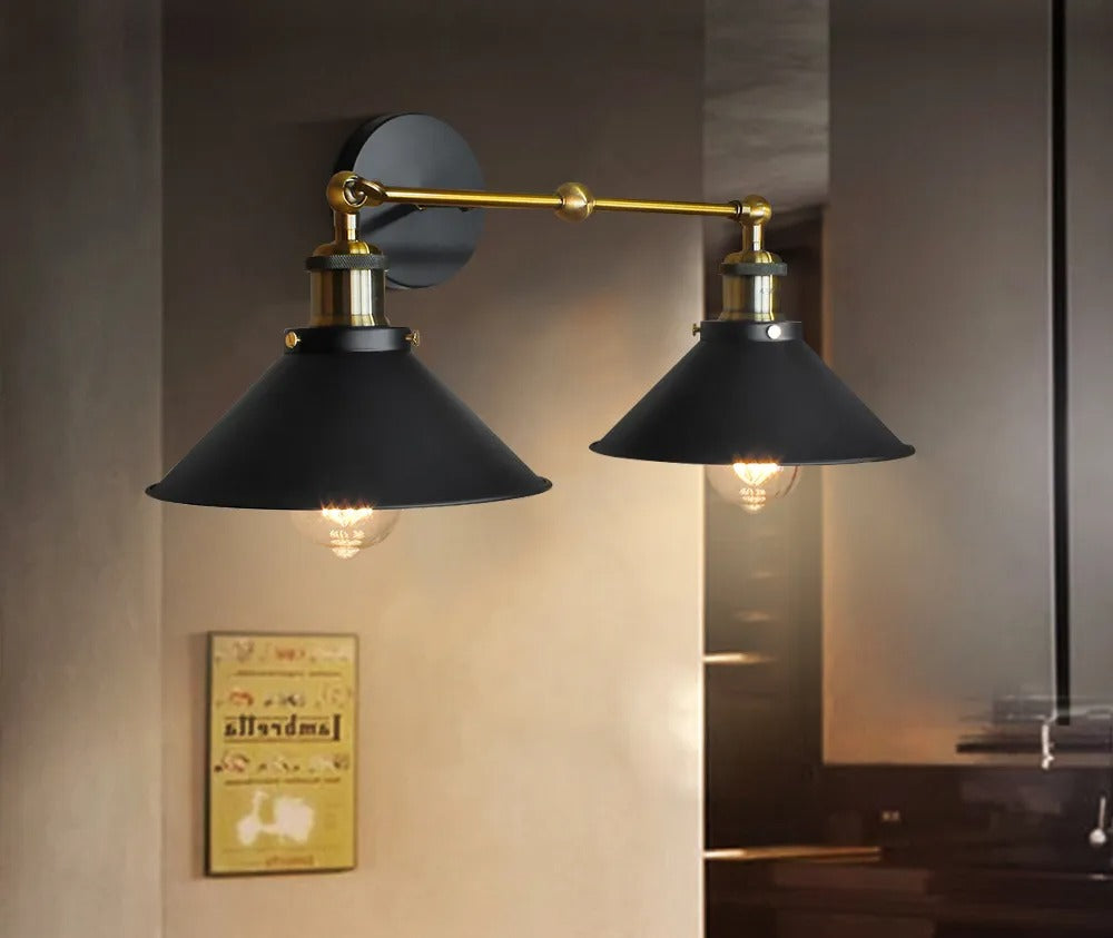 'Twin Vintage' Wall Light