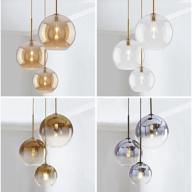 'Spheres' Hanging Chandelier