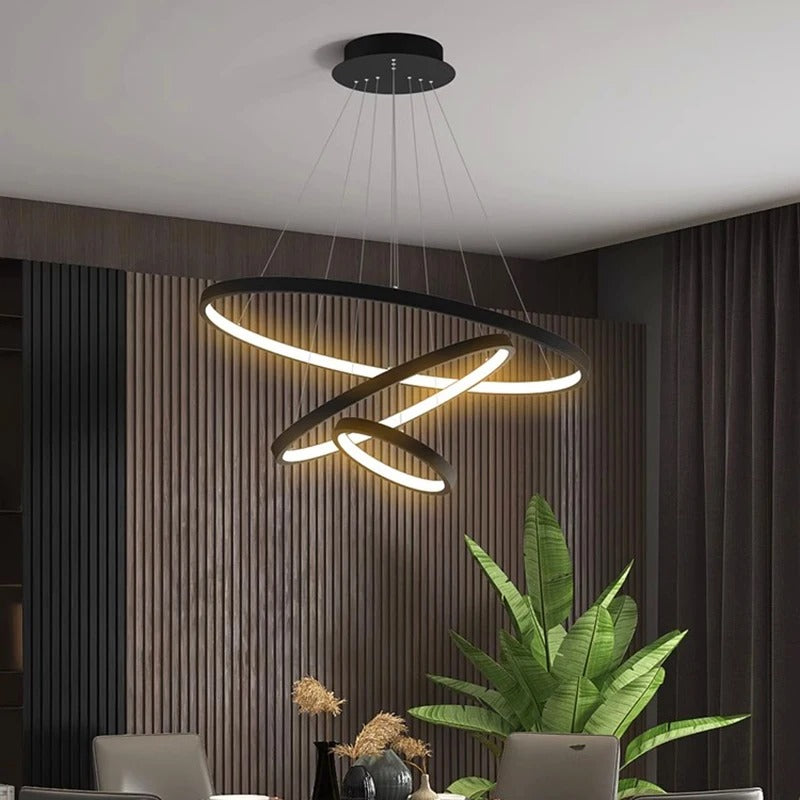 'Rings' LED Chandelier