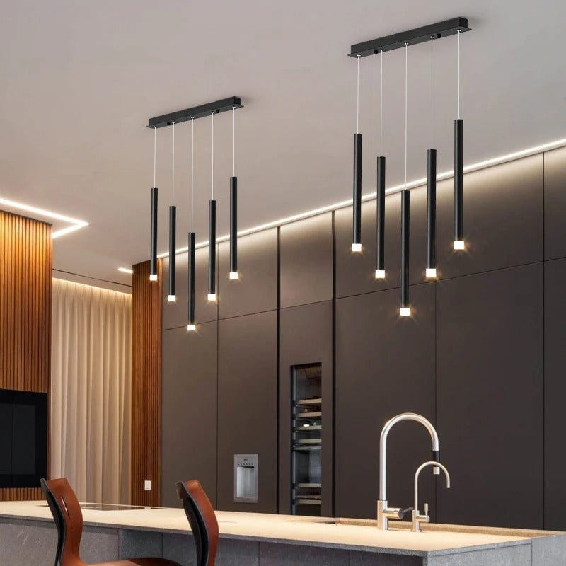 'Batons' LED Spotlight Chandelier