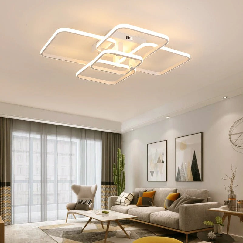 'Rectangles' LED Chandelier