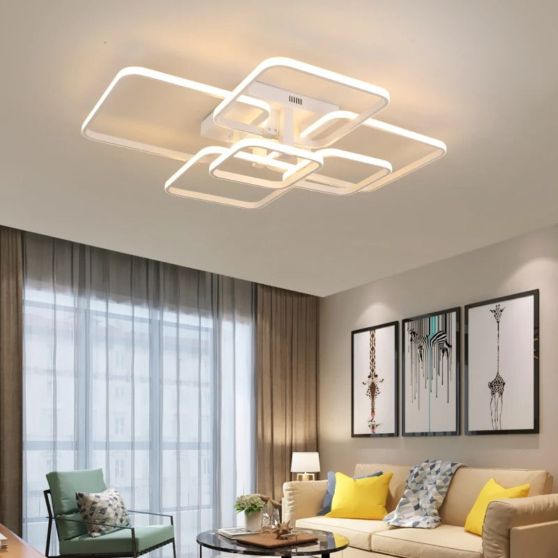 'Rectangles' LED Chandelier