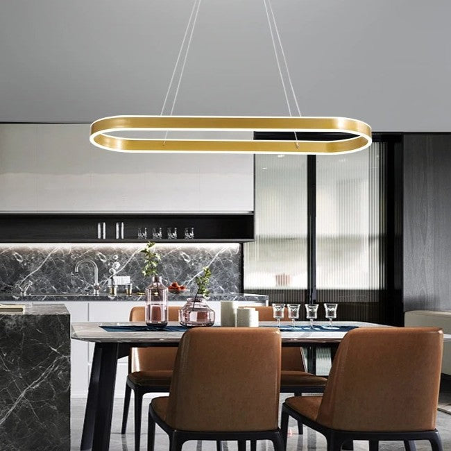 'Stadium' LED Dining Table Chandelier