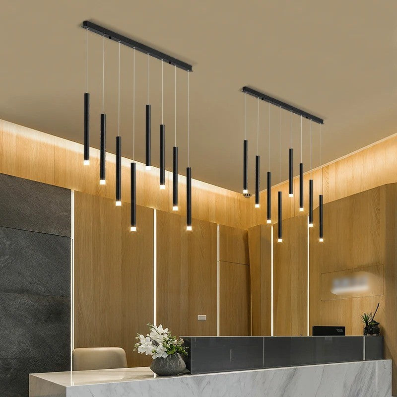 'Batons' LED Spotlight Chandelier