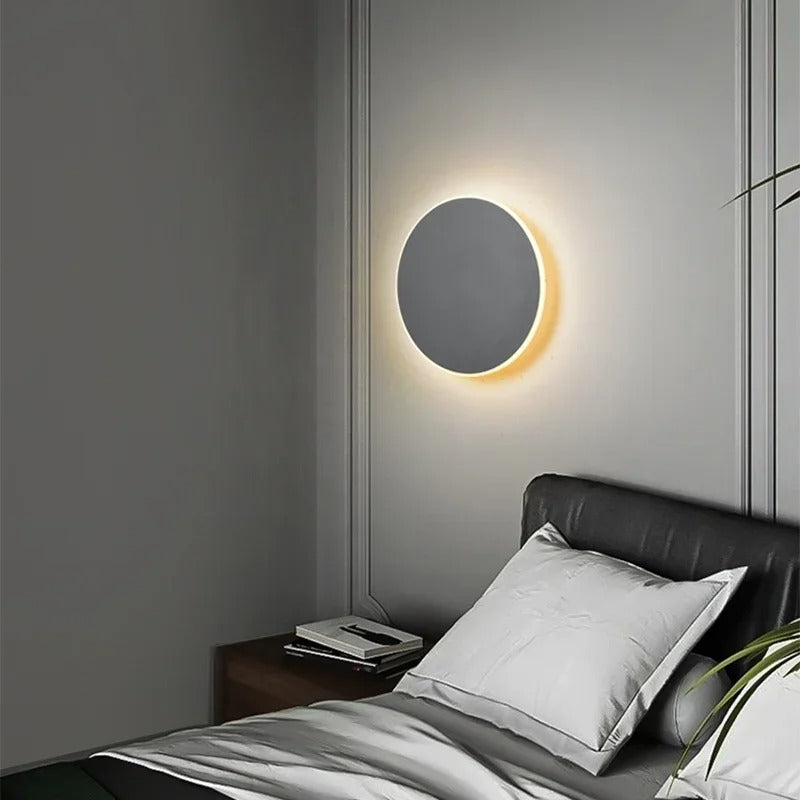 'Circle' Backlit LED Wall Light