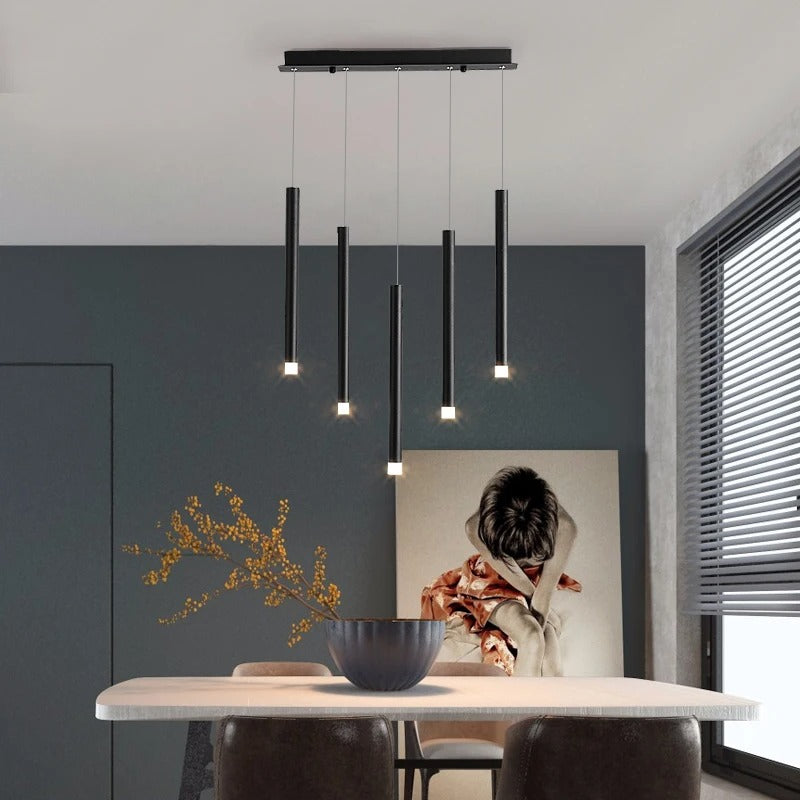 'Batons' LED Spotlight Chandelier