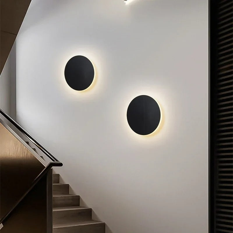 'Circle' Backlit LED Wall Light