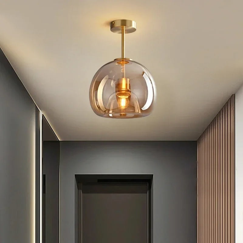 'Concavity' Decorative Glass Ceiling Light