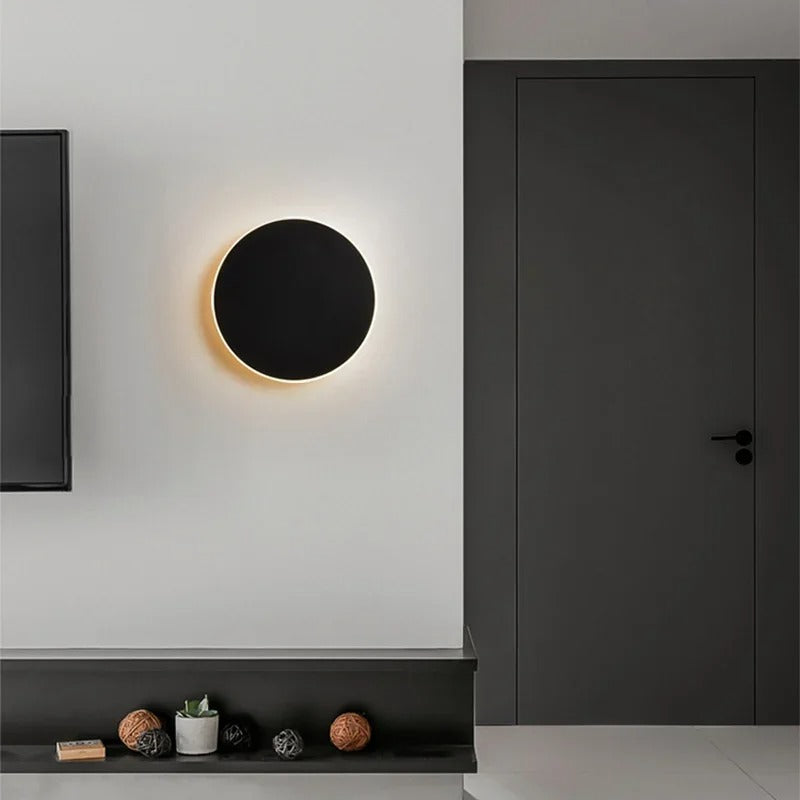 'Circle' Backlit LED Wall Light