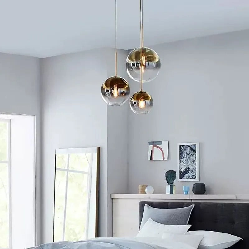 'Spheres' Hanging Chandelier