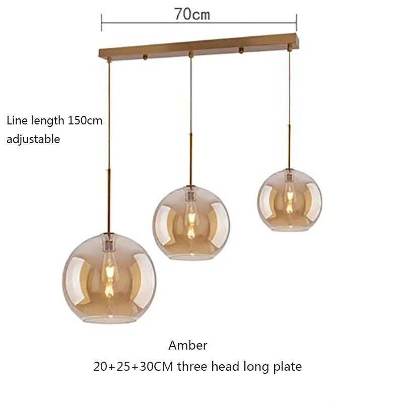 'Spheres' Hanging Chandelier