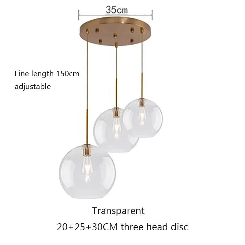 'Spheres' Hanging Chandelier