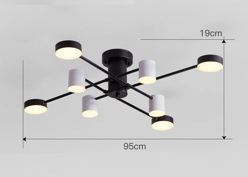 'Omnidirectional' LED Chandelier